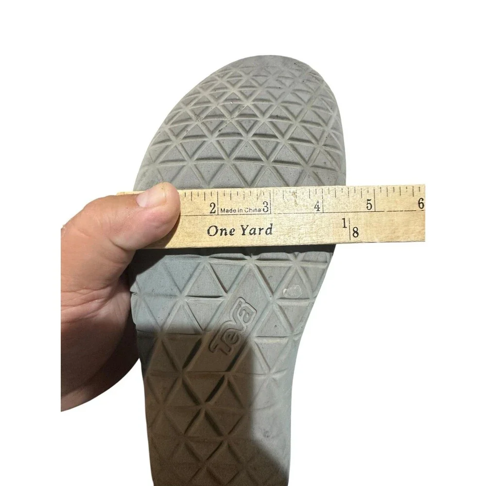 Teva Terra Fi 2 Sandals Men 13 Blue Patterned Hiking Sport Gorpcore Outdoor Used